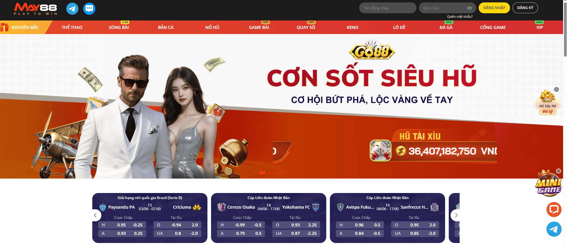 MAY88 - Khám Phá Sân Chơi Uy Tín Và Đẳng Cấp Nhất 2025 1 Tổng quan thông tin về nhà cái uy tín MAY88