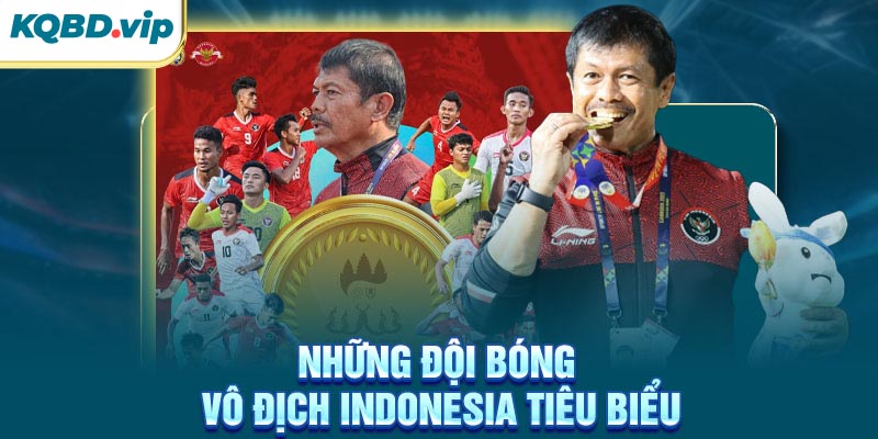 VĐQG Indonesia 36 Những đội bóng vô địch Indonesia tiêu biểu